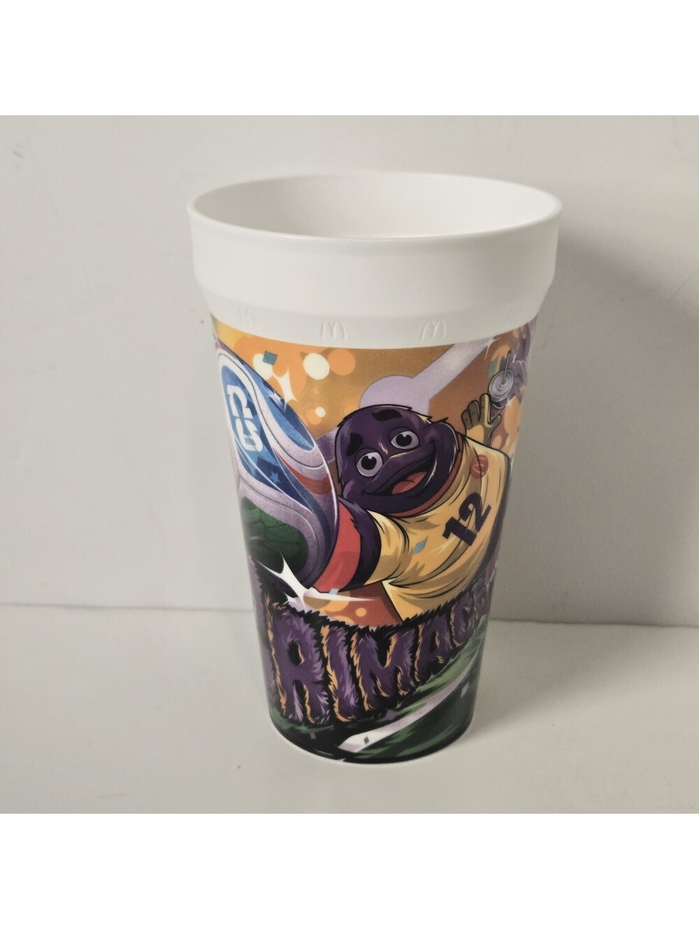 2026 McDonald’s FIFA World Cup Adult Happy Meal Grimace Collectible Cup (Opened)